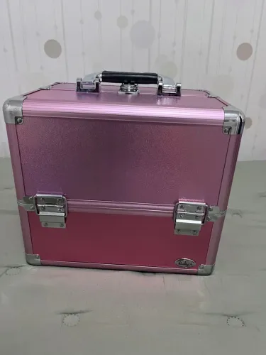 Maleta de Maquiagem Rosa Ruby's