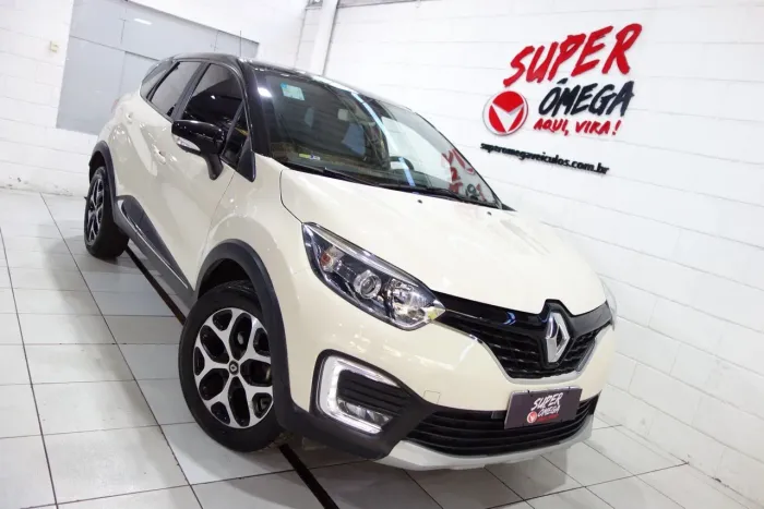 RENAULT  -  CAPTUR 1.6 16V SCE FLEX INTENSE X-TRONIC Cor Bege     2018 / 2019