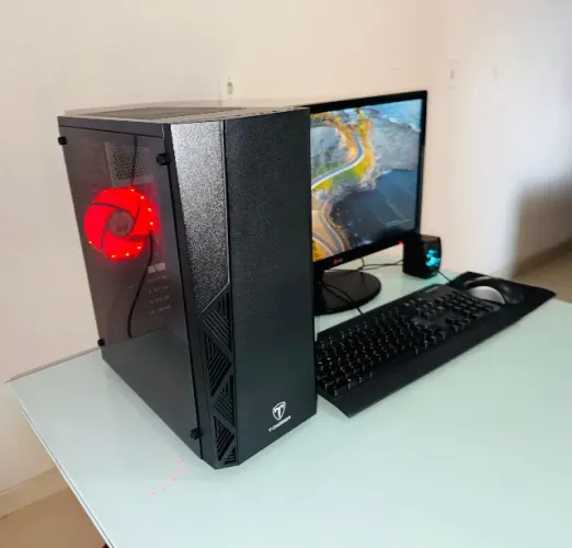 Computador Completo processador i7, memoria 16gb, ssd 120gb, monitor 19, wifi, prontinho