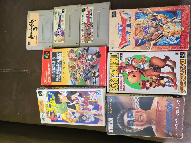 Coleção de Jogos Super Nintendo (SNES) - Vários Títulos