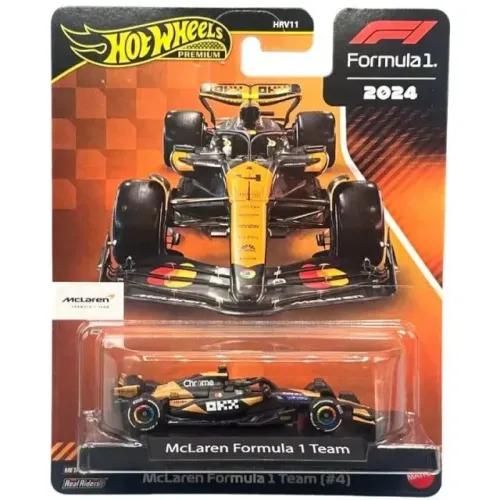Hot Wheels Premium Fórmula 1 McLaren Team #4 Lando Norris