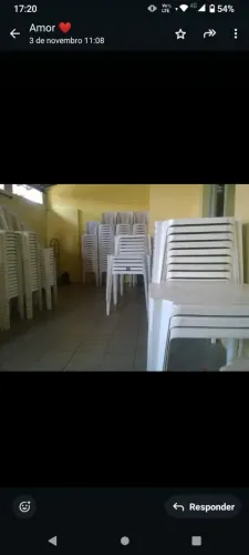 Alugamos Mesas e cadeiras pra festa frete grátis