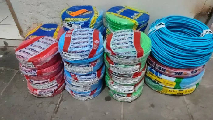 Fios e Cabos Elétricos Copperline e Tubos SIL