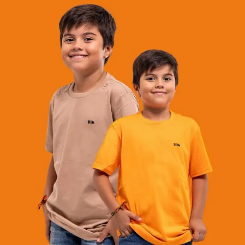 Camisas Lisas Infanto Juvenil apartir dos 6 anos aos 16 anos