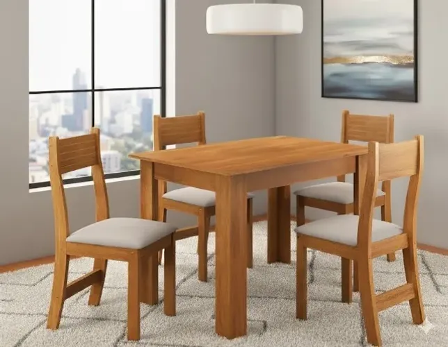 Mesa de jantar no estoque . na cor bronze