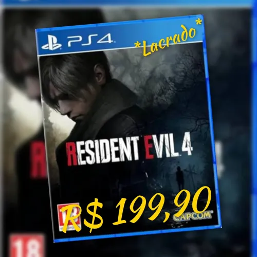 Resident Evil 4 Remake - PS4 / PS5 - Lacrado
