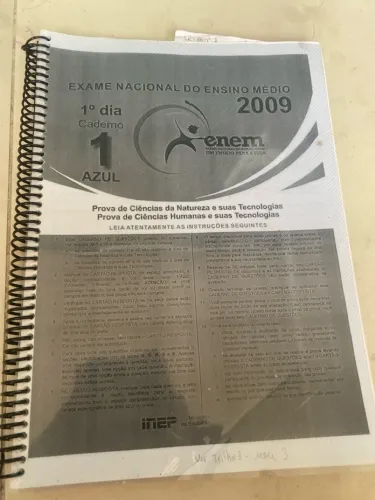 ENEM 2009 - Prova Ciências da Natureza e Humanas