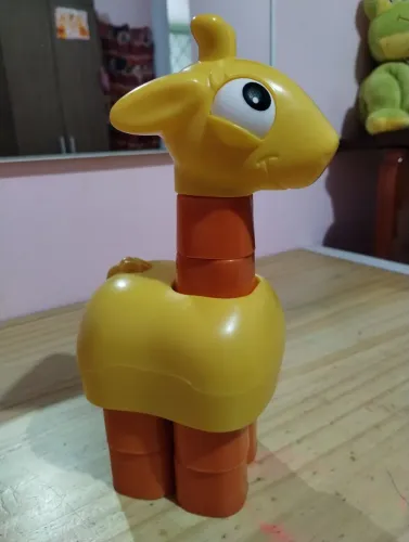 Girafa blocos de montar 