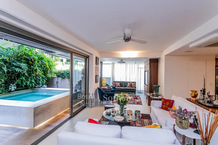 Apartamento garden com projeto exclusivo e piscina privativa