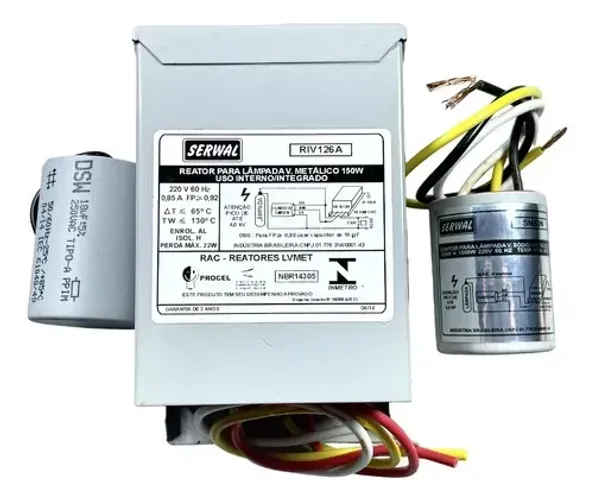 REATOR VAPOR METALICO 150W AFP INTERNO