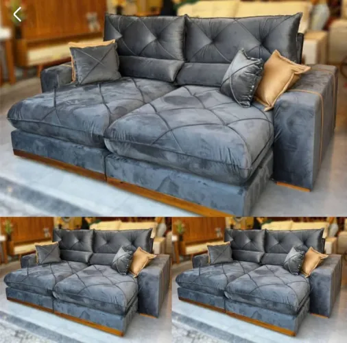 Sofá Retrátil e Reclinável Gran Bello 2.50 - Pagamento na entrega