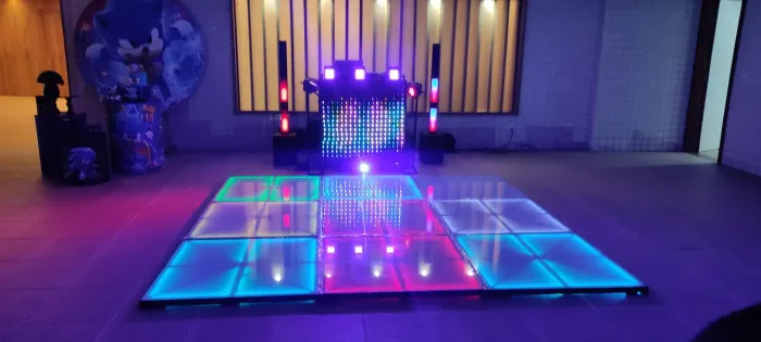 DJ PISTA DE LED TELÃO