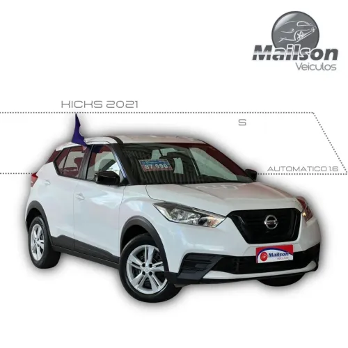 Nissan Kicks SV 1.6 16V Flexstar 5P Aut. 2021