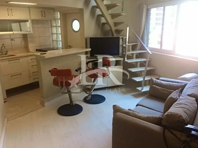 LR Flats Apartamento e Studio - Duplex mobiliado para alugar na Vila Nova Conceição.
