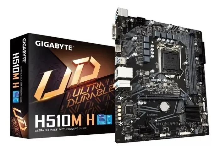PLACA MÃE GIGABYTE H510M-H SOCKET LGA1200 GAMER COM GARANTIA