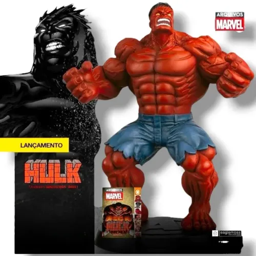 Hulk Vermelho Especial Marvel - Com Fascículo - Oportunidade