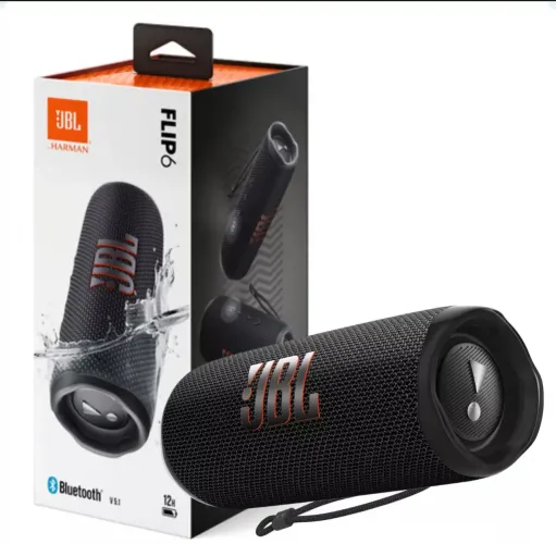 Caixa De Som Jbl Flip 6 Bluetooth.Nova.com garantia