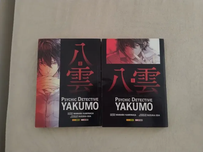 Mangá psychic detective Yakumo edição 1 e 2