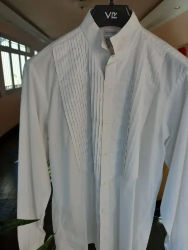 Camisa de Festa Black Tie Rigor Impecável Semi Nova
