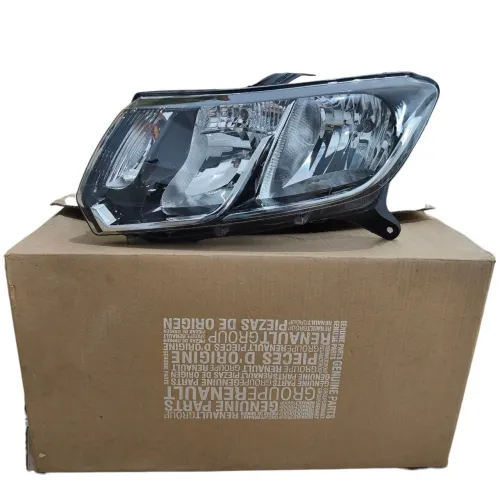 Farol Esquerdo Sandero Logan máscara negra 2015 2016 2018 2019 2020 Original 
