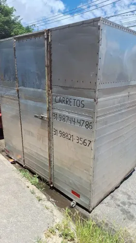 Bau para Caminhão de entregas - Carreta de alumínio