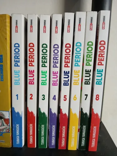 Mangá Blue Period Vols. 1 ao 8
