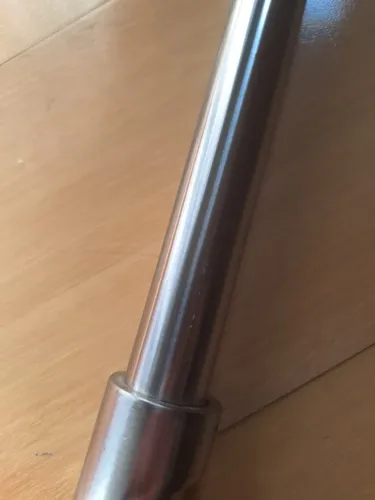 Kit Varão de Cortina Extensível 2,10 a 3,90m Prata