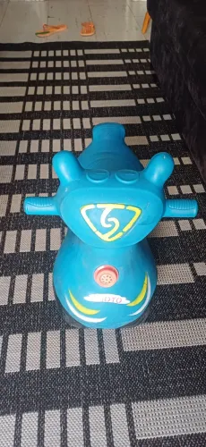 Moto Infantil Azul - Super Divertida