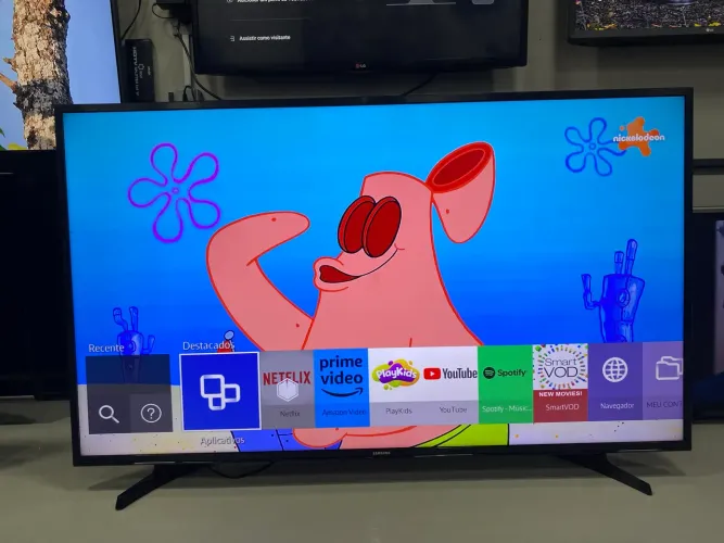 Tv Samsung smart 48 polegadas funcionando perfeitamente 
