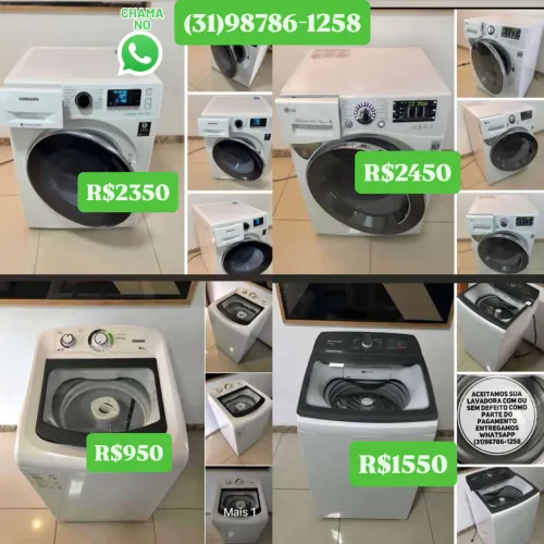 Máquina de Lavar e Lava e Seca c/ Garantia Entrego