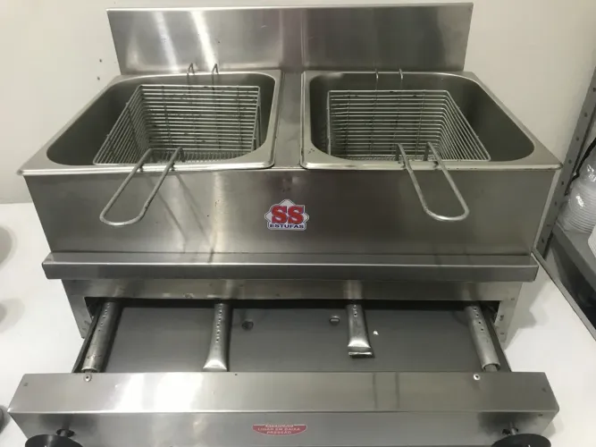 Fritadeira Industrial a gás 