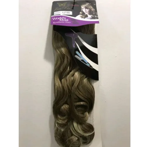 Cabelo Tic Tac Ondulado 60 centímetros