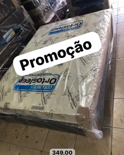 Cama box casal entrego