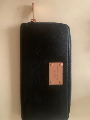 Carteira Michael Kors Original - Couro Preto