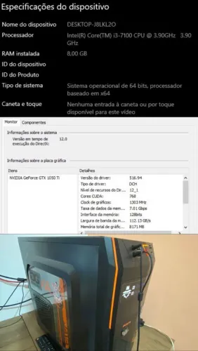 Vende-se, PC em bom estado.