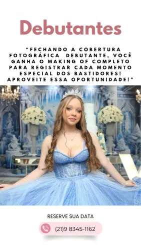 Cobertura Fotográfica debutante
