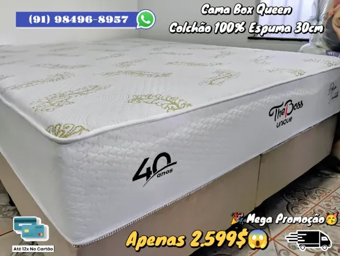 CAMA QUEEN DE LUXO THE BOSS