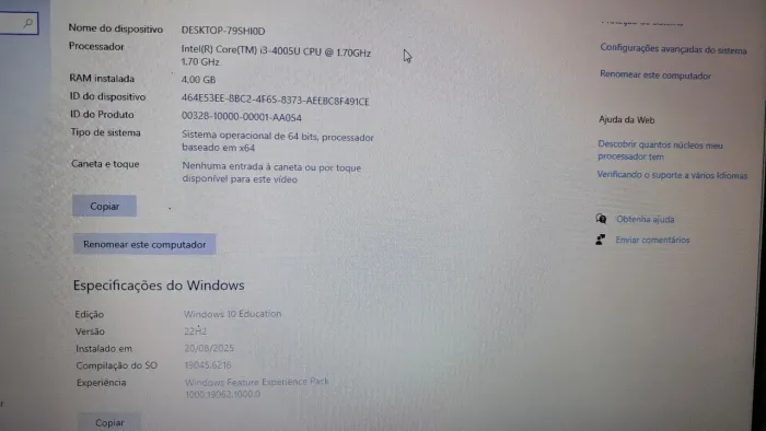 Notebook Samsung