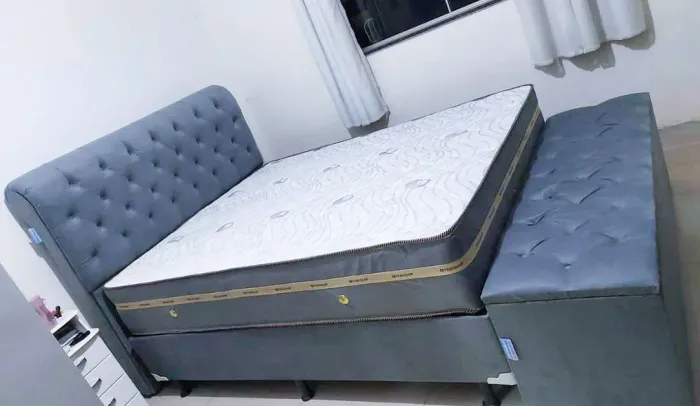 Cama casal completa