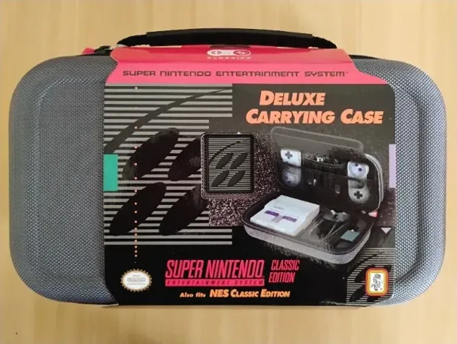 Case Super Nintendo mini classic original