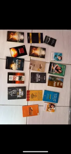Vendo lote de livros usados 