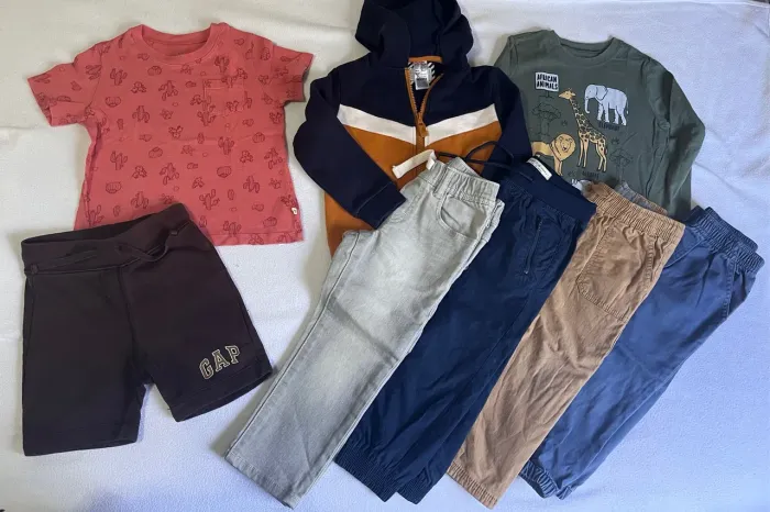 Lote de roupas multimarcas - 8 pecas Carters GAP