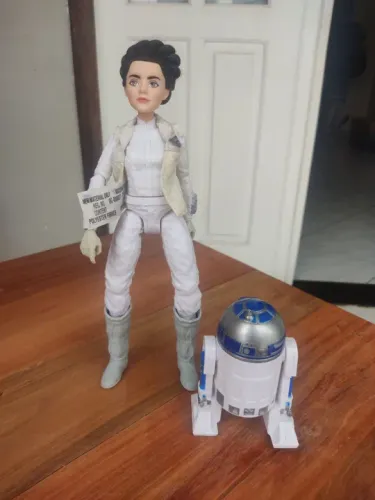 Boneco Star Wars Princesa Leia e R2-D2