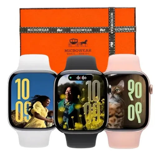 Relógio Smartwatch W11 Mini Pro Série 11 Amoled Lançamento