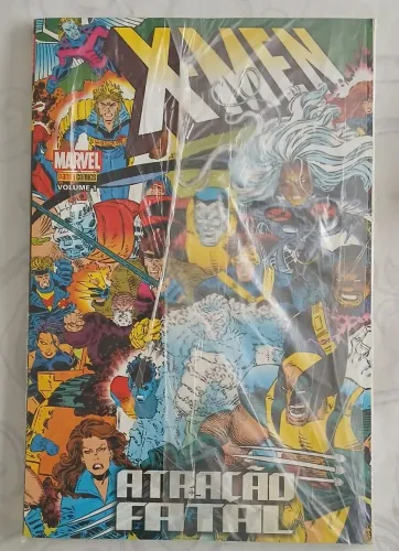 X-Men Atração Fatal n° 1 a 3 Ed. Panini Coleção Completa