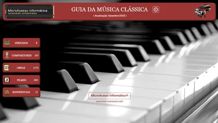 GUIA DA MÚSICA CLÁSSICA (Períodos, compositores, obras e filmes)