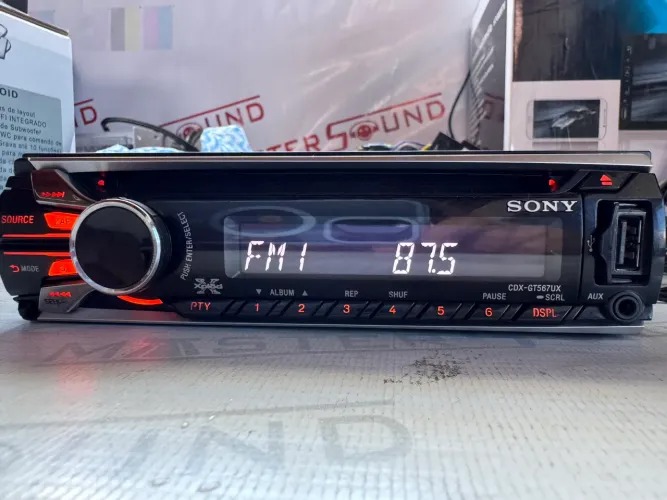 Cd usb rádio bluetooth Sony lindo aparelho na promoção 