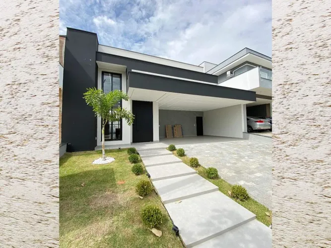 Casa nova com projeto moderno e com 171 m², 3 dormitórios, sendo 2 suítes e 1 com closet,