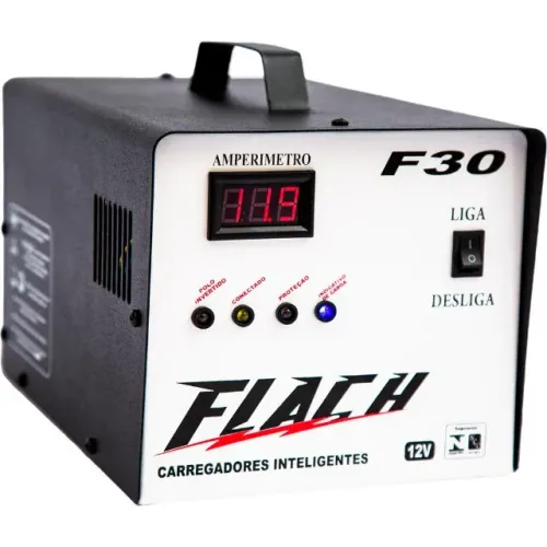 CARREGADOR F30 30 AMPERES 12V-Flach