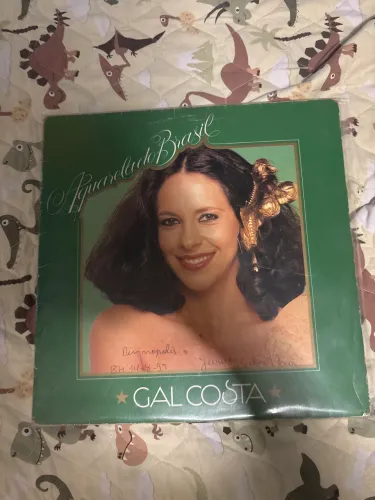 Disco de vinil Gal Costa Aquarela do Brasil